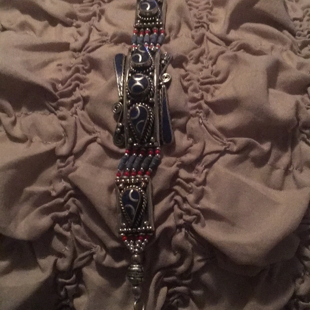 🦋Genuine Handmade 925 Lapis Lazuli Bracelet🦋